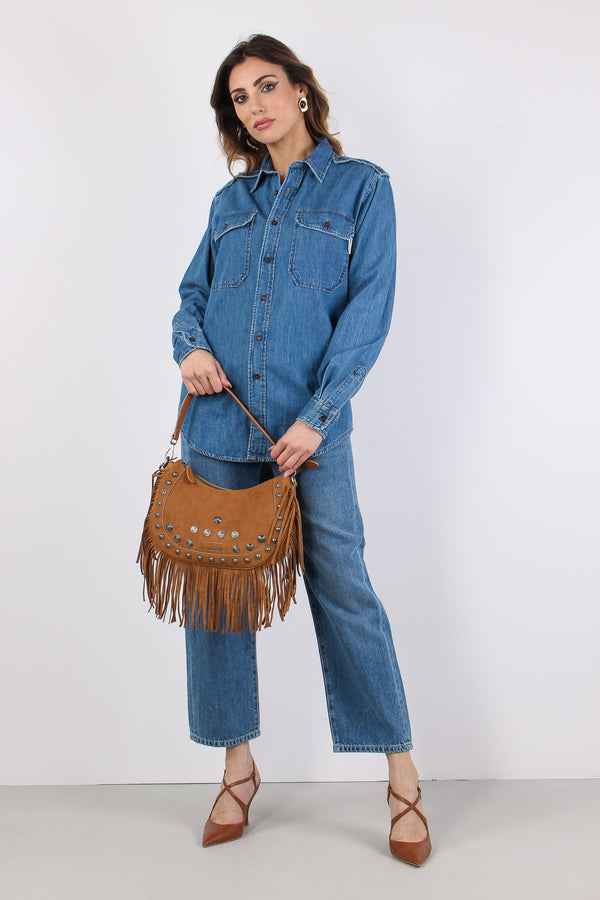 Camicia Denim Mostrine Spalla Denim