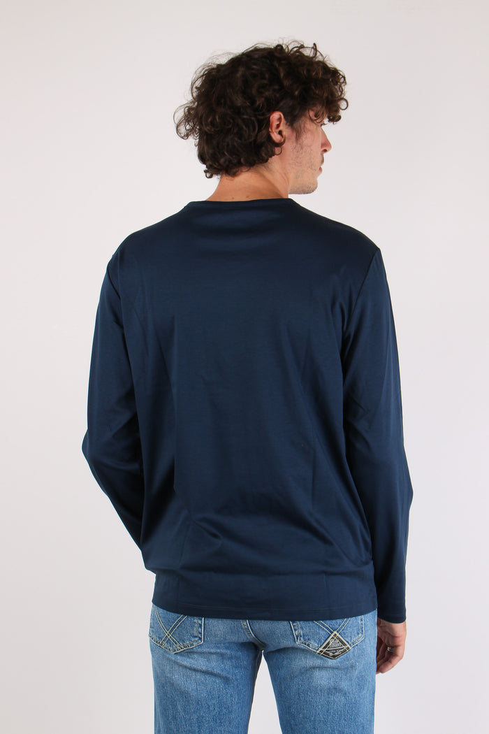 T-shirt M/l Jersey Navy Blue-4