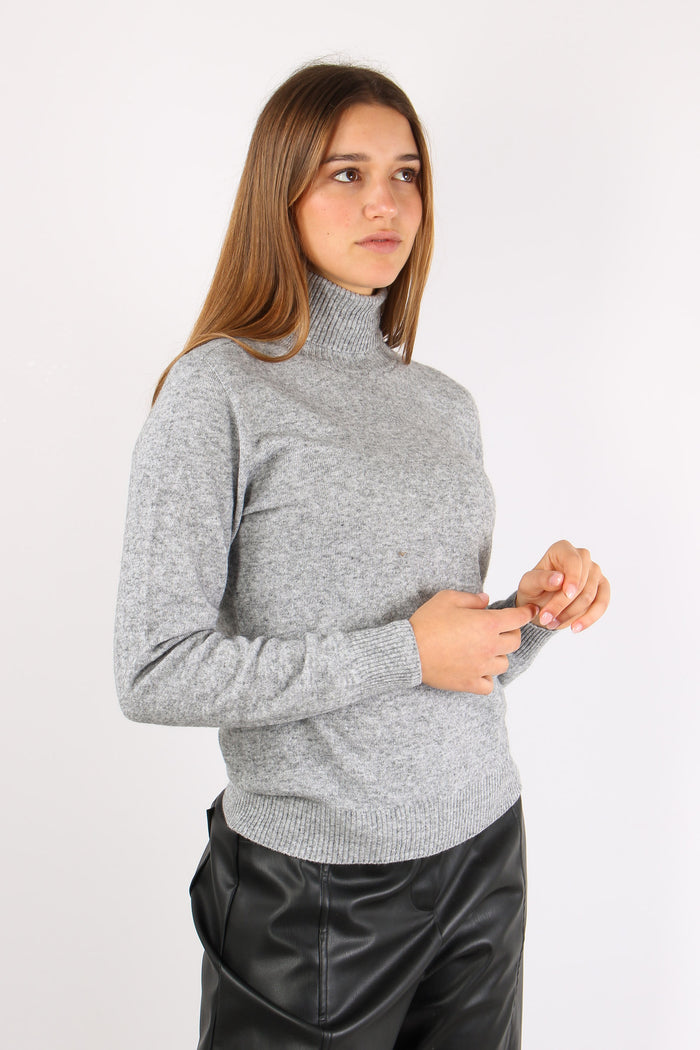 Dolcevita Misto Cachemere Grigio Melange-6