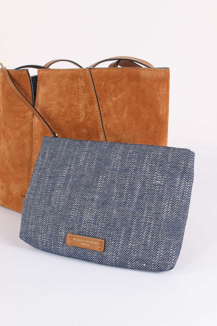 Maya Shopping Mini Reversibile Caramello-5