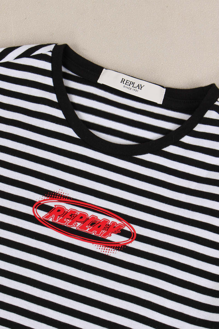 T-shirt Riga Bianco/nero-4