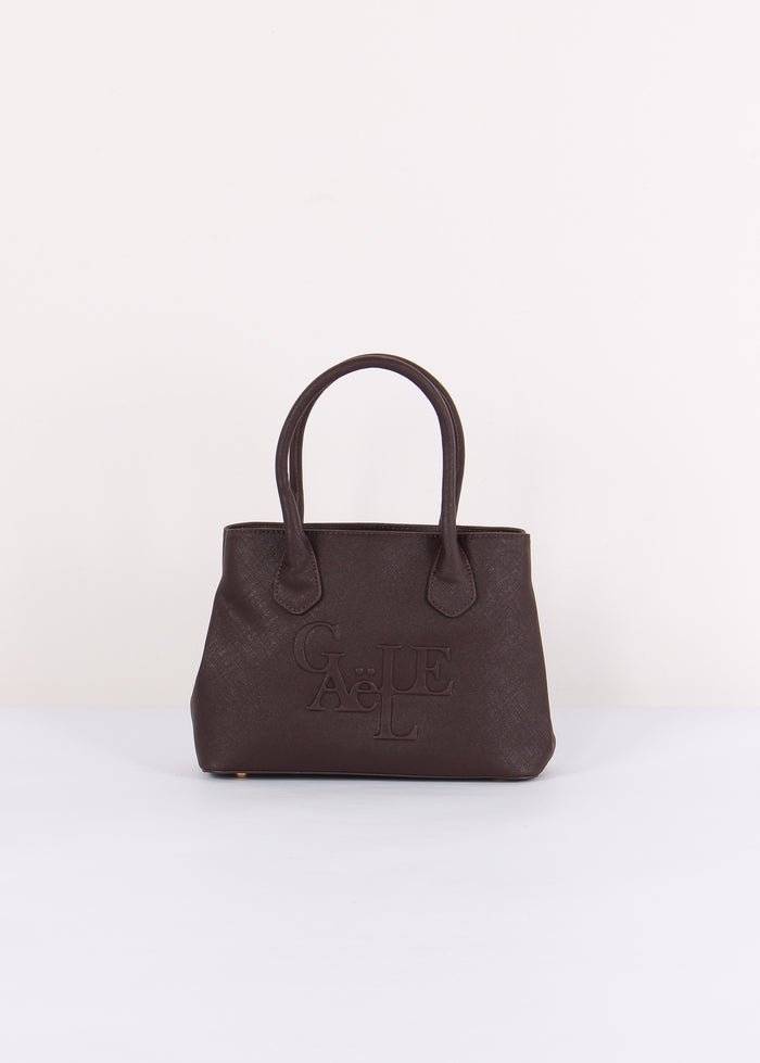Shopping Saffiano Maxi Logo Moro