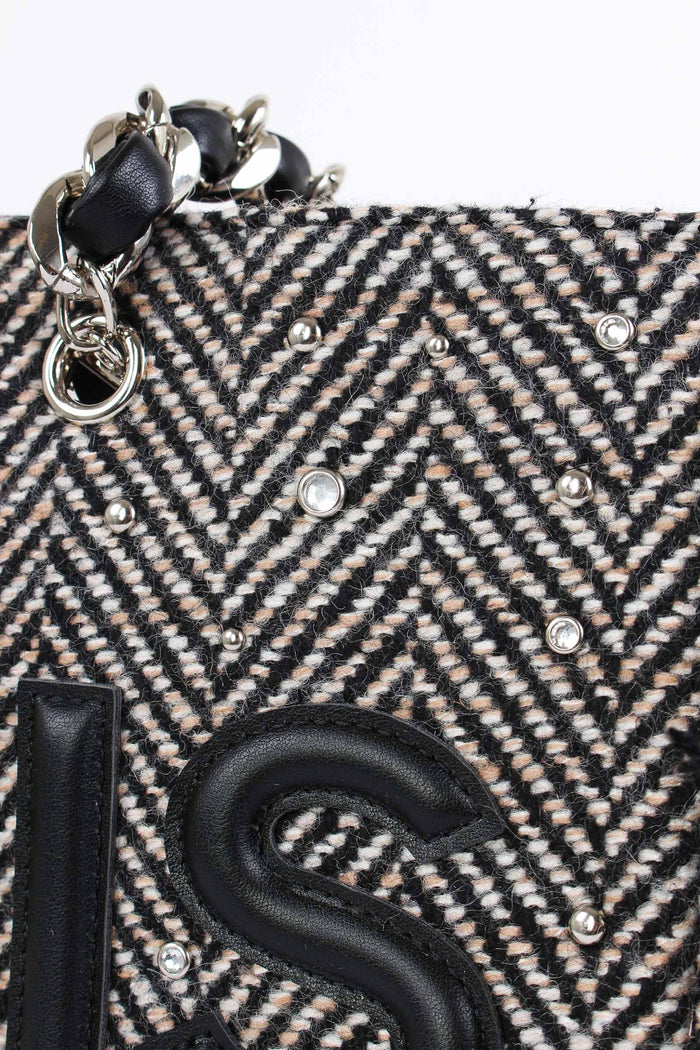 Shopping Tweed Frange Tweed Black-8