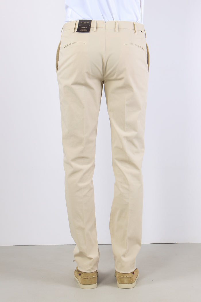 Pantalone Tasca America Tela Royal Avorio-4