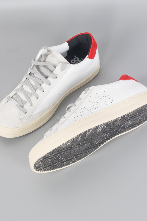 Cor John Sneaker Basica White/red-2