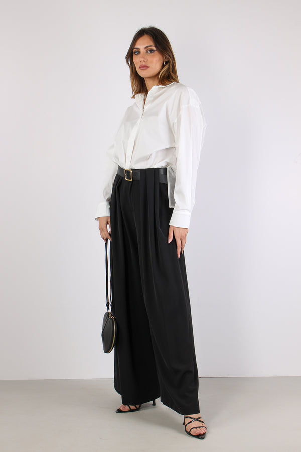 Pantalone Multi Pences Cintura Nero