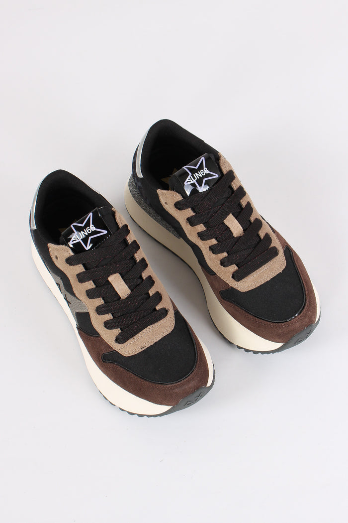 Sneaker Big Stargirl Mix Nero-6