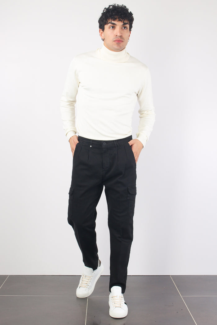 Pantalone Cargo Nero