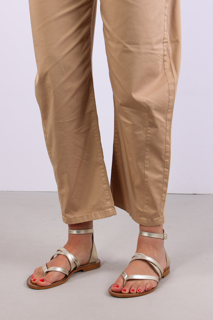 Pantalone Barrel Tessuto Legge Biscotto-6