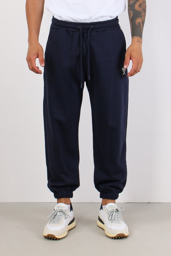 Pantalone Tuta Blu-2