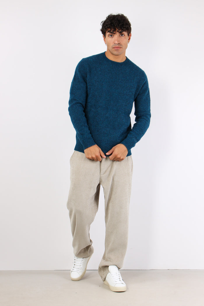 Girocollo Misto Alpaca Teal Green