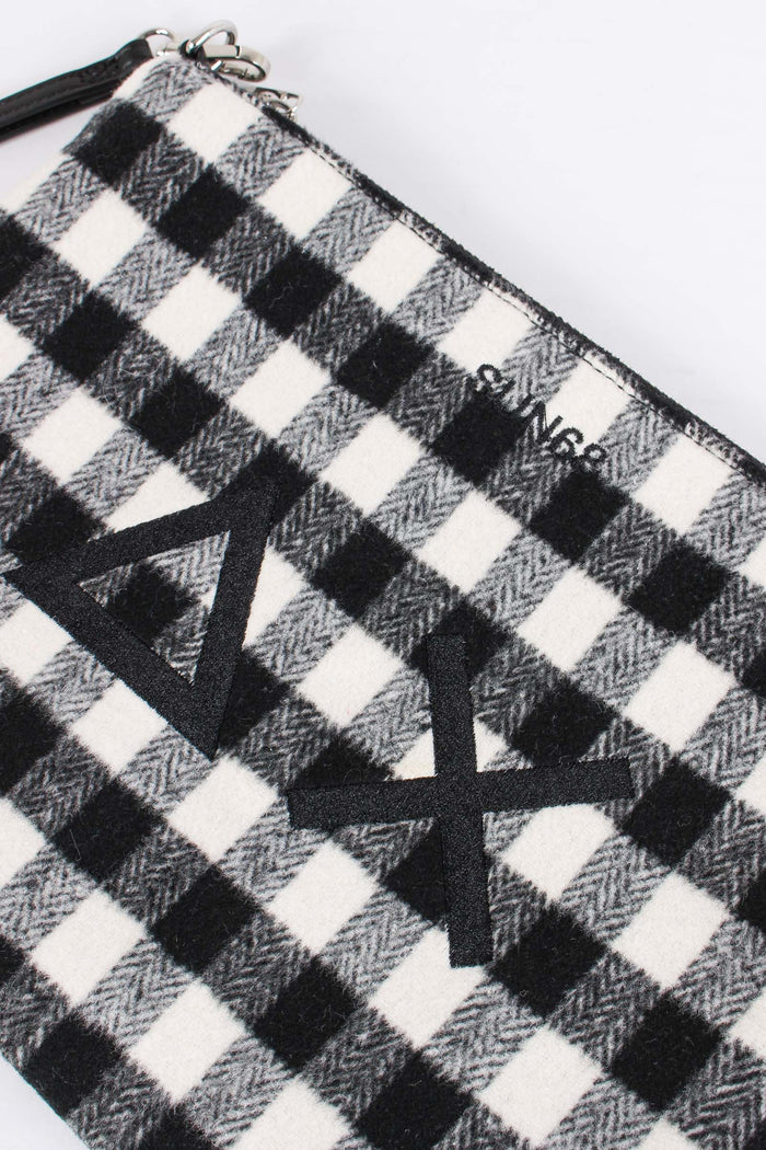 Pochette Check Nero-6