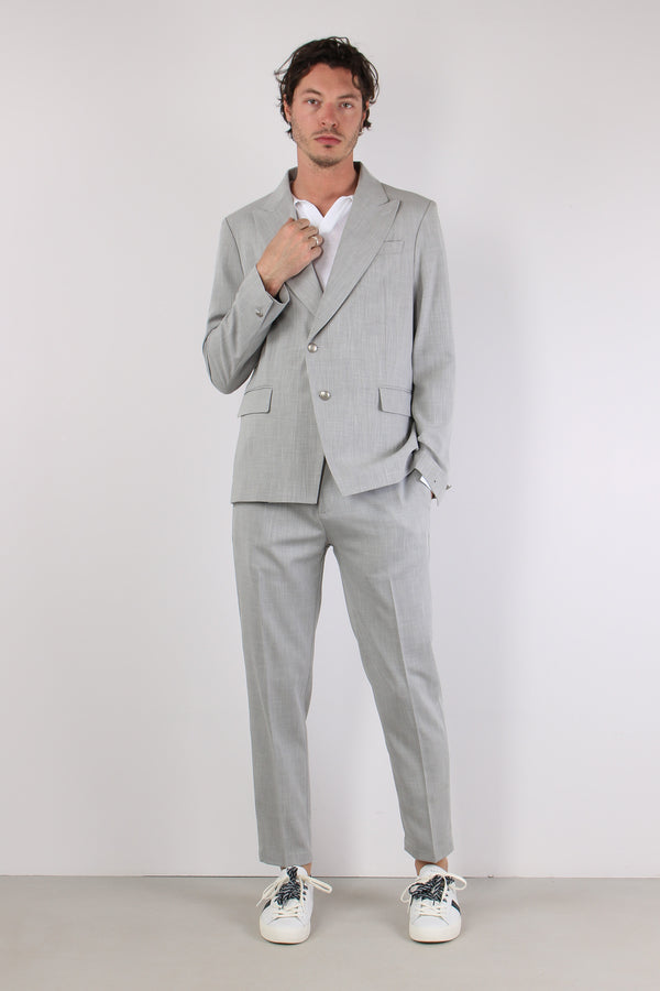 Fragola Giacca Completo Grigio