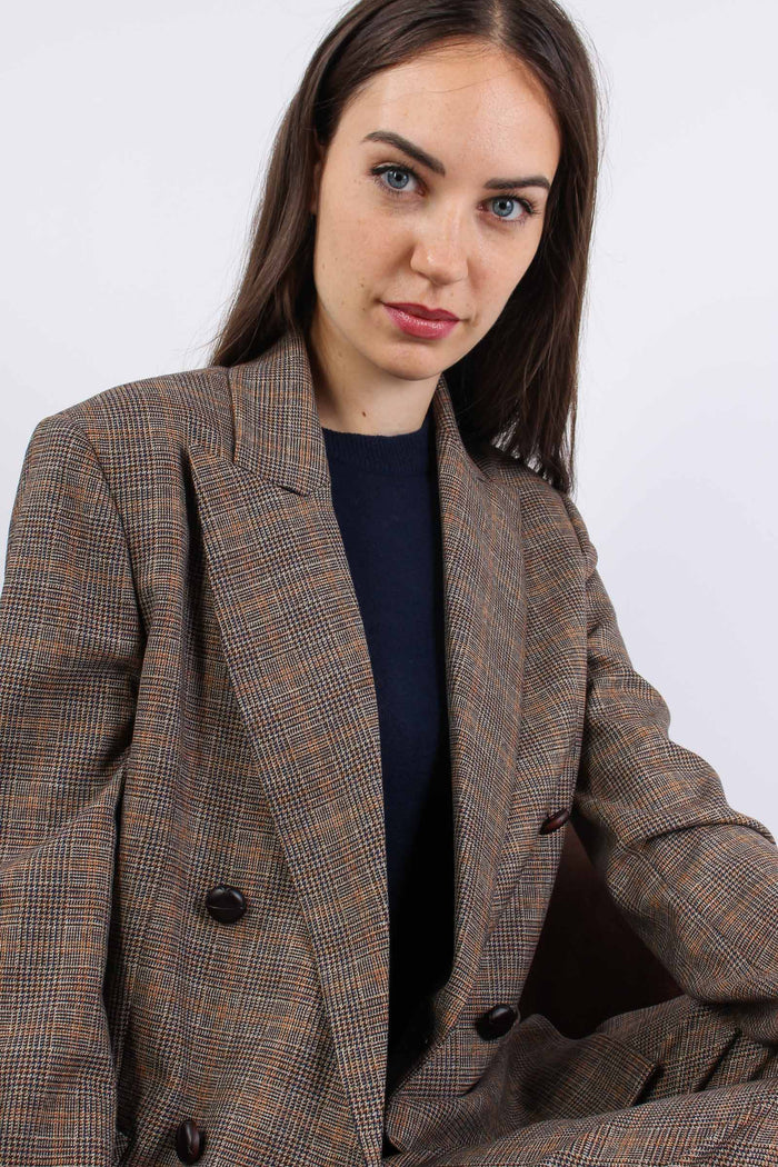 Giacca Galles Bottoni Pelle Kaki/fango-8