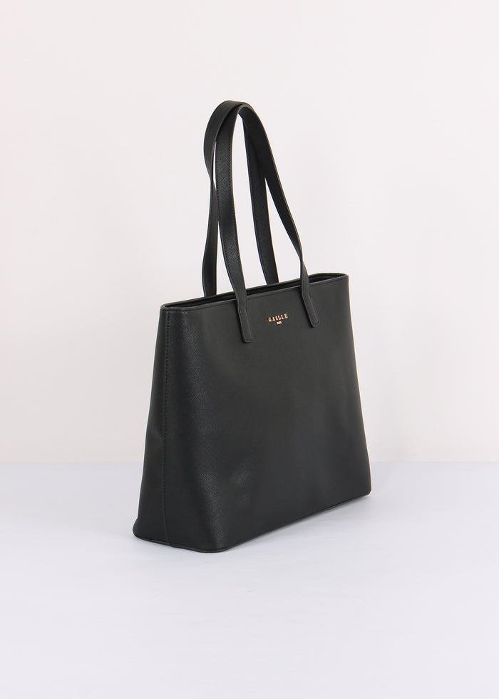 Maxi Shopping Saffiano Nero-6