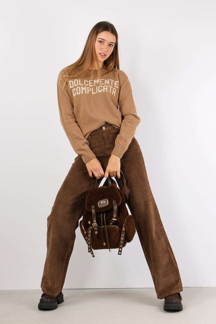 Girocollo Dolcemente Complicat Beige