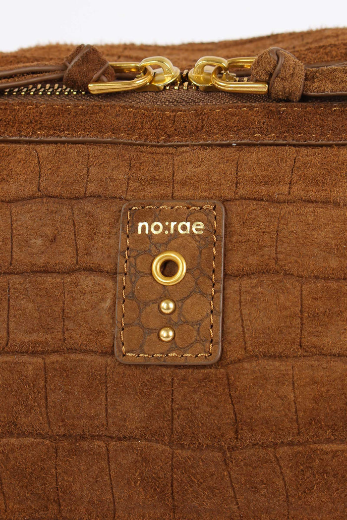 Maxi Trapezio Suede Stampa Cocco Brown-7