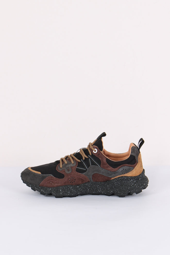 Sneakers Yamano 3 Suede/nylon Dark Grey/black-7