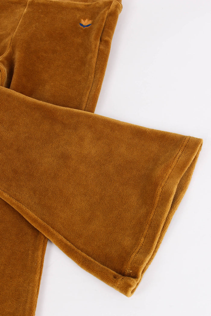 Legging Zampa Ciniglia Ocre-3