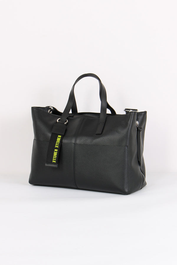 Alosa Shopping 2 Manici Tasche Black-2