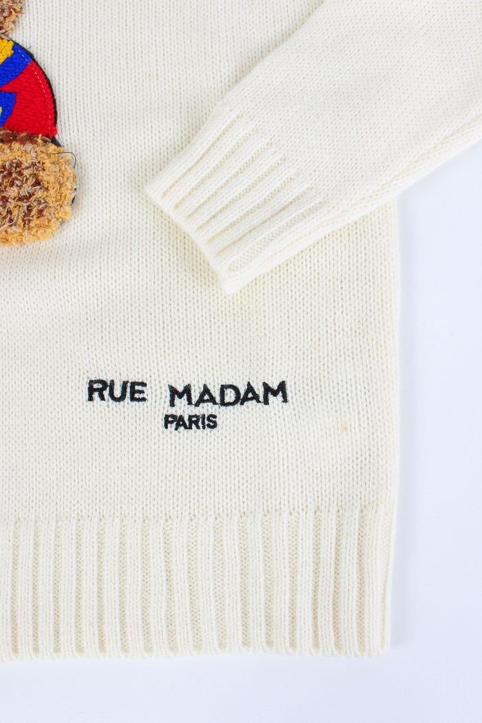 Pullover Orsetto White-10