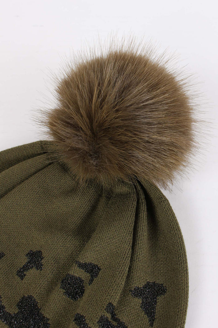 Cuffia Inserto Macula Olive/nero-3