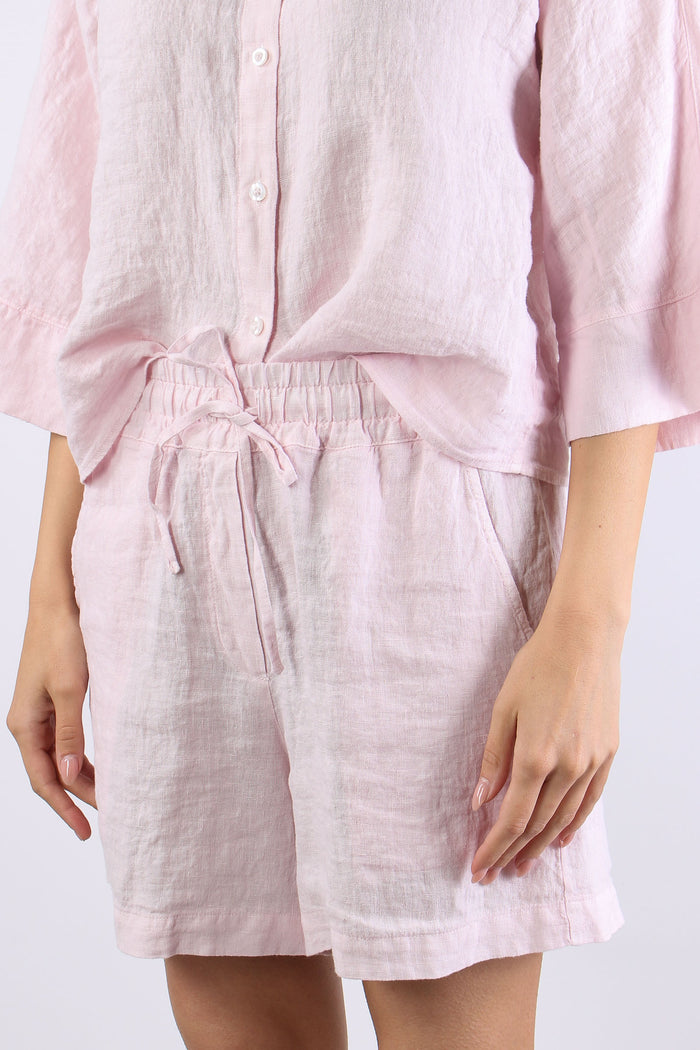 Short Lino Rosa-7