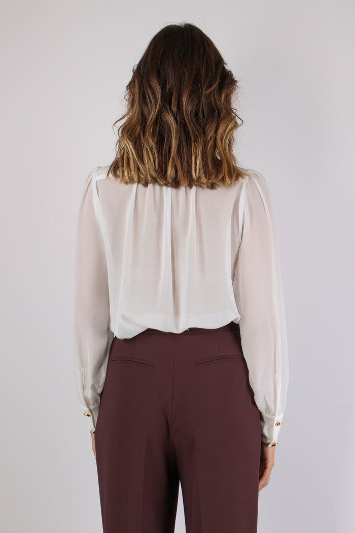 Camicia Collana Avorio-7