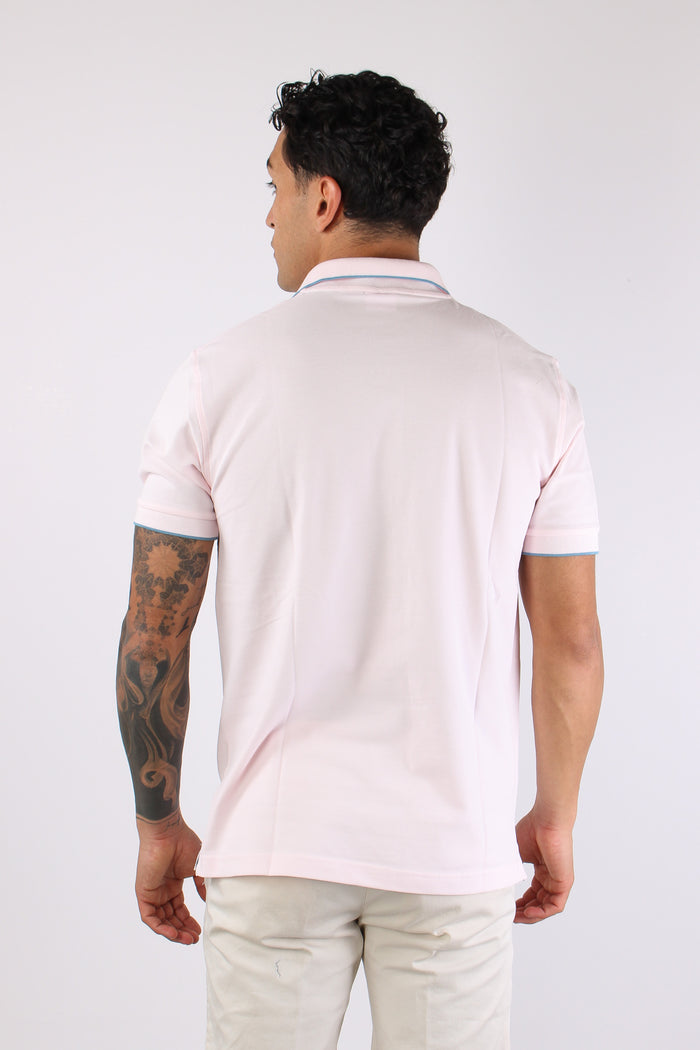 Polo Profilo Sottile Rosa-5