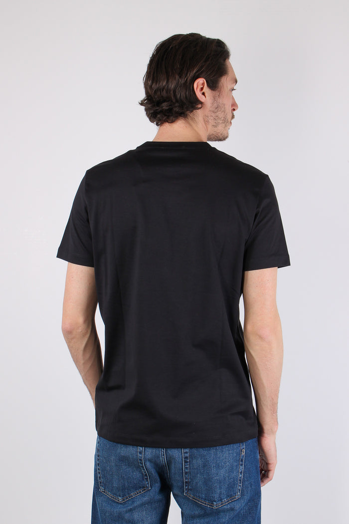 T-shirt Logo Scritta Nero-4