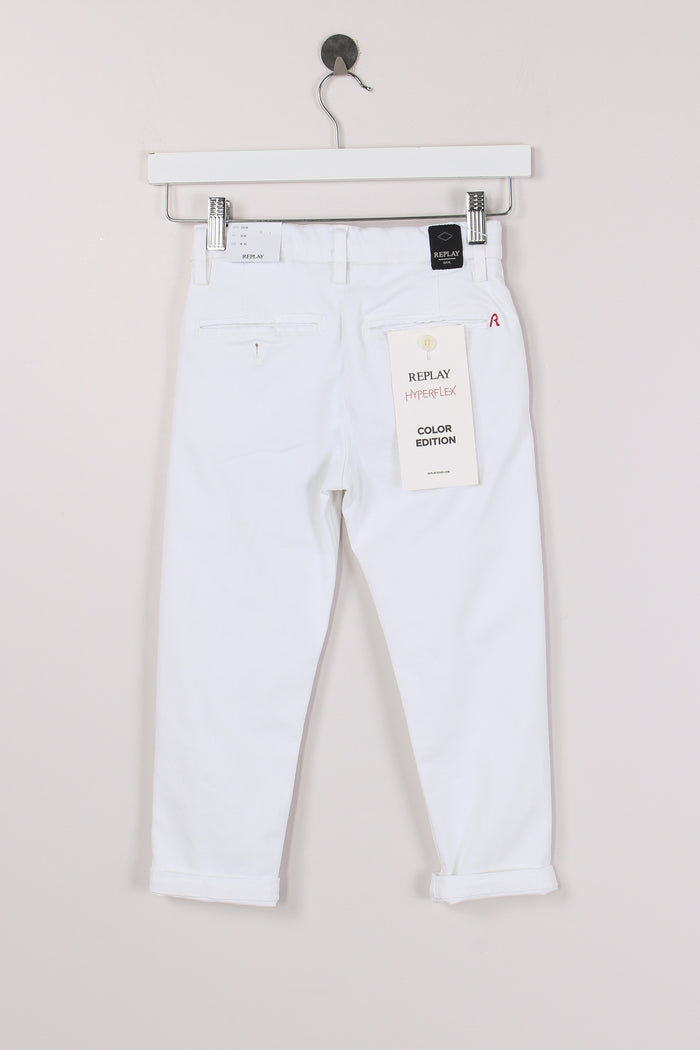 Denim Super Stretch Bianco-2