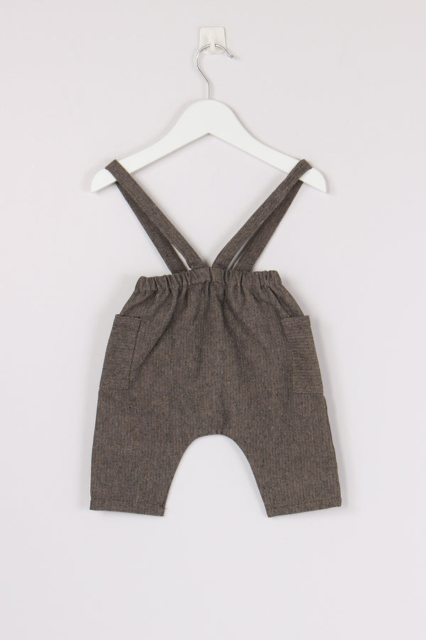 Salopette Spinata Miele/blu-2