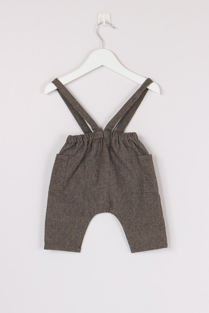 Salopette Spinata Miele/blu-2