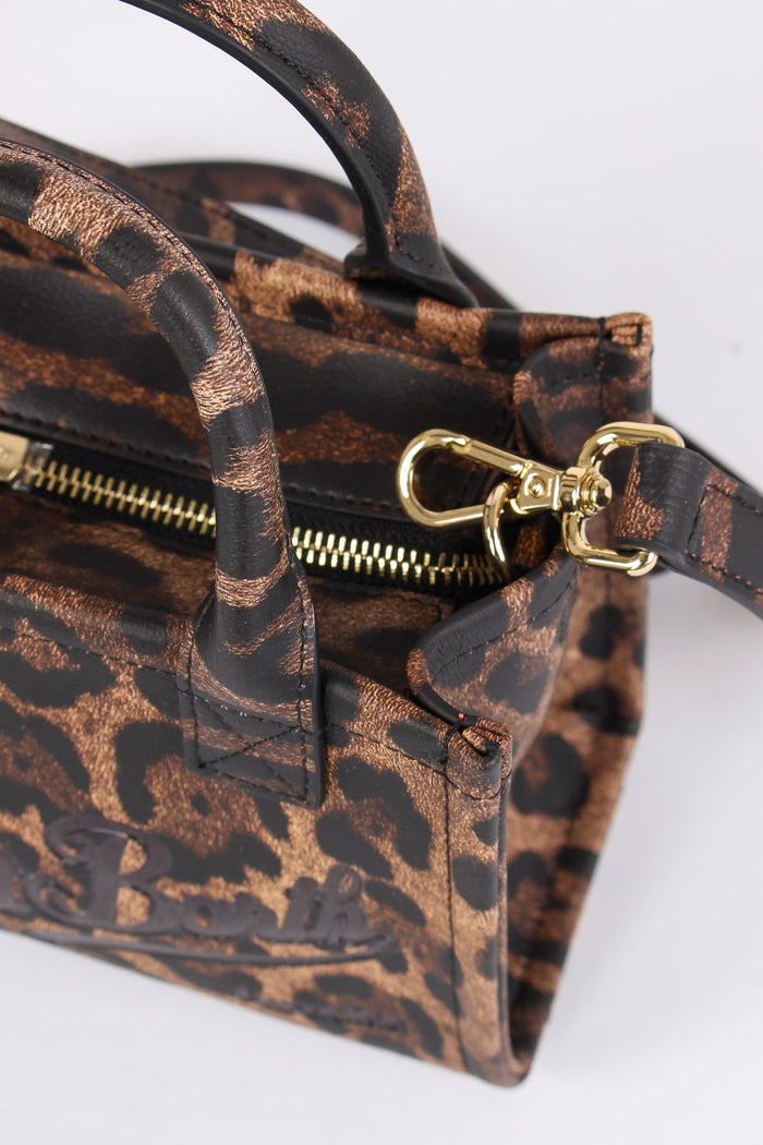 Mini Borsa Mano Animalier Leopard-7