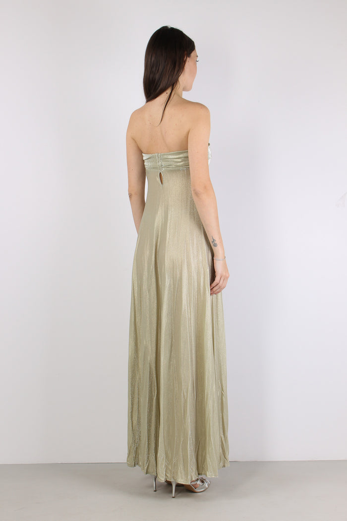 Abito Fascia Plisse Platinum-6