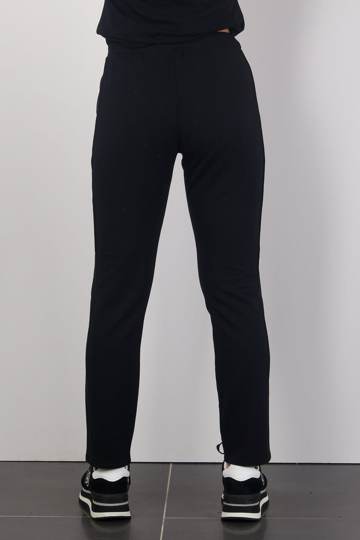 Pantalone Felpa Nero-3