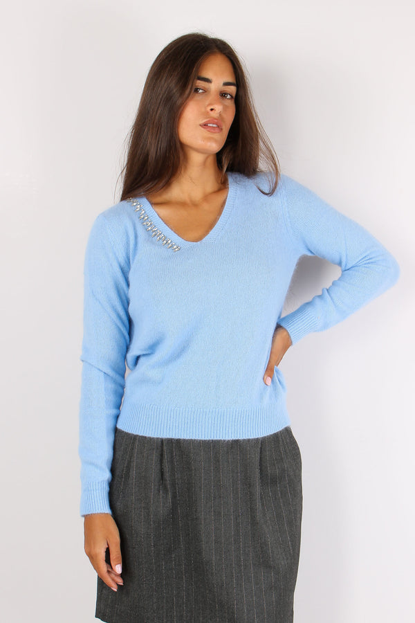 Blakys Maglia Scavo V Applicaz Azzurro-2