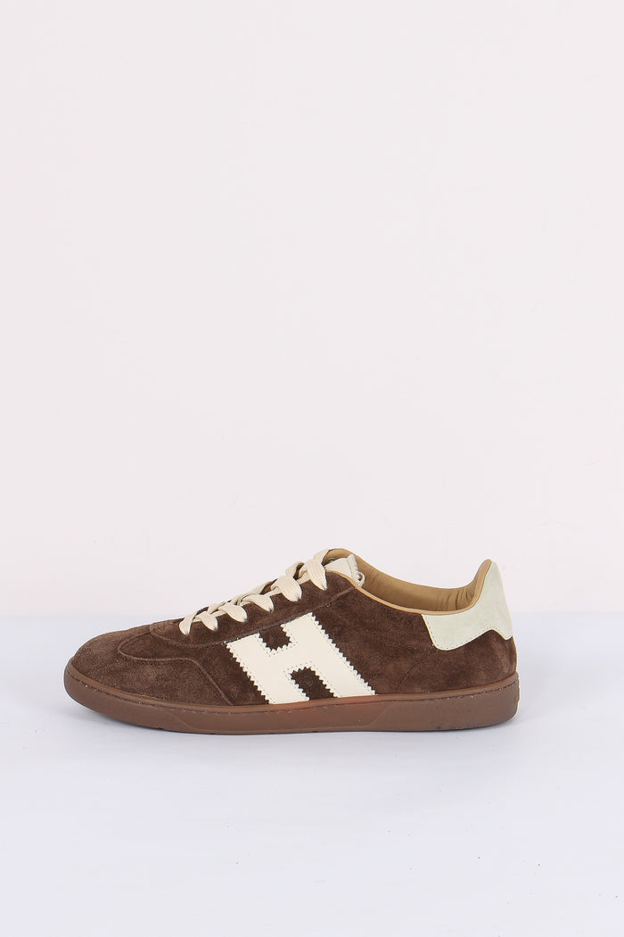 Sneakers Cool Allacciato H Moro/bianco-6