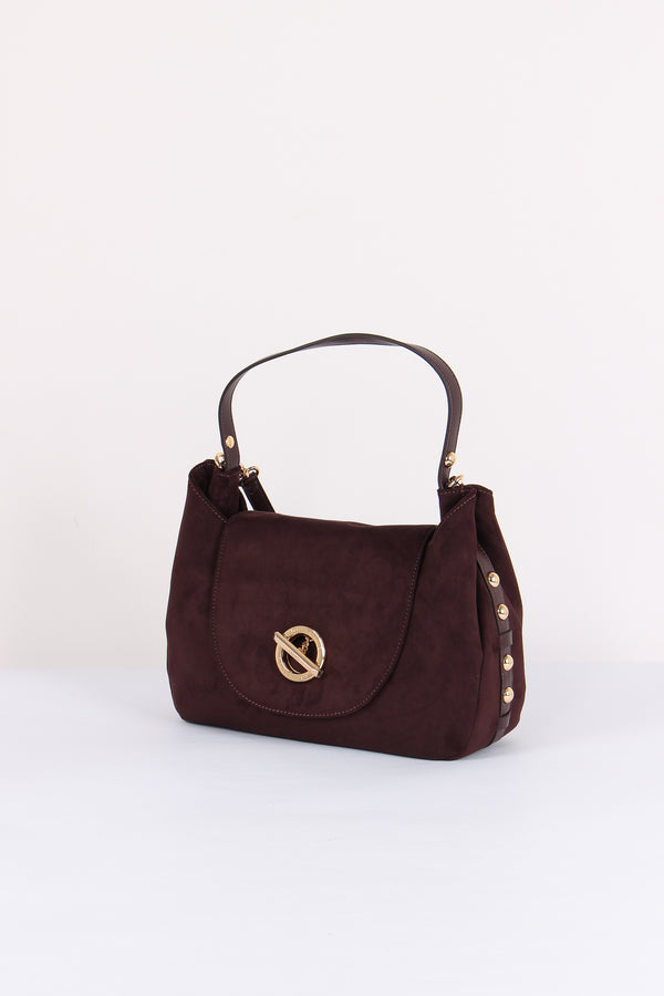 Shopping 1 Manico Ecocamoscio Red Amburgine-2