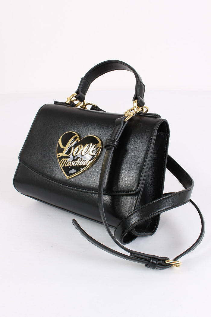 Tracolla 1 Manico Cuore Nero-4