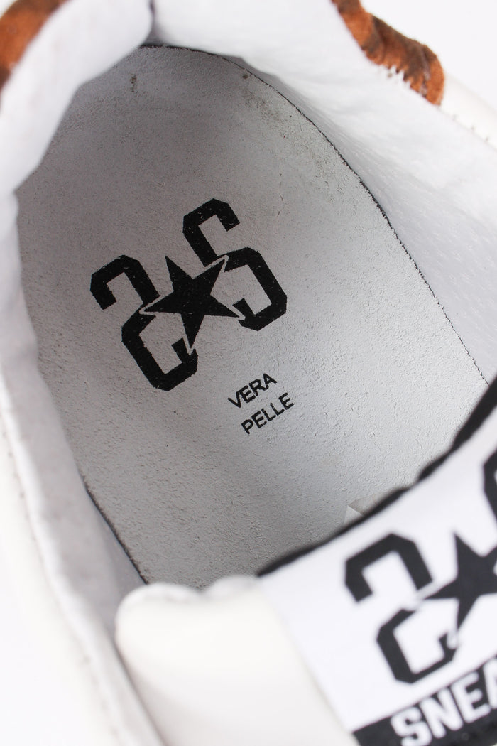 Sneakers New Star Animalier Bianco/leopard-10