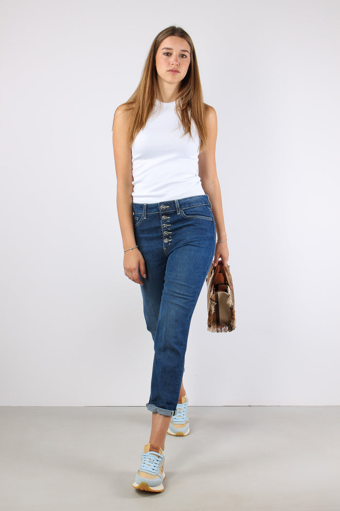 Lyoncell Denim Micro Rotture Denim Scuro-7