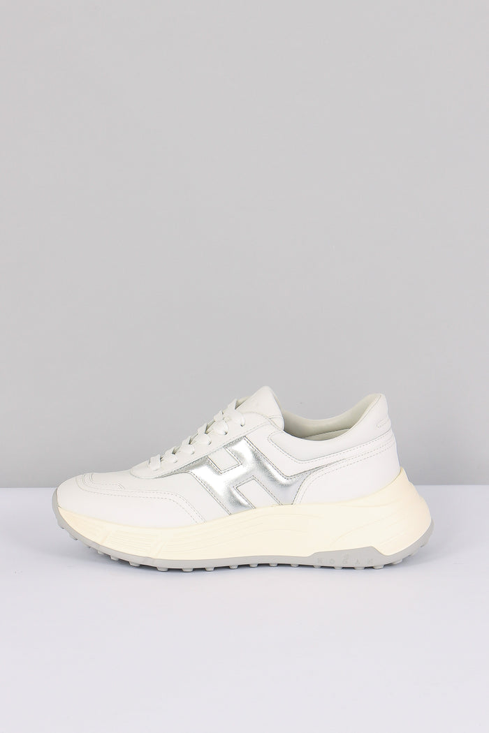 Sneaker Hi-fi Hyperlight Bianco/argento-7