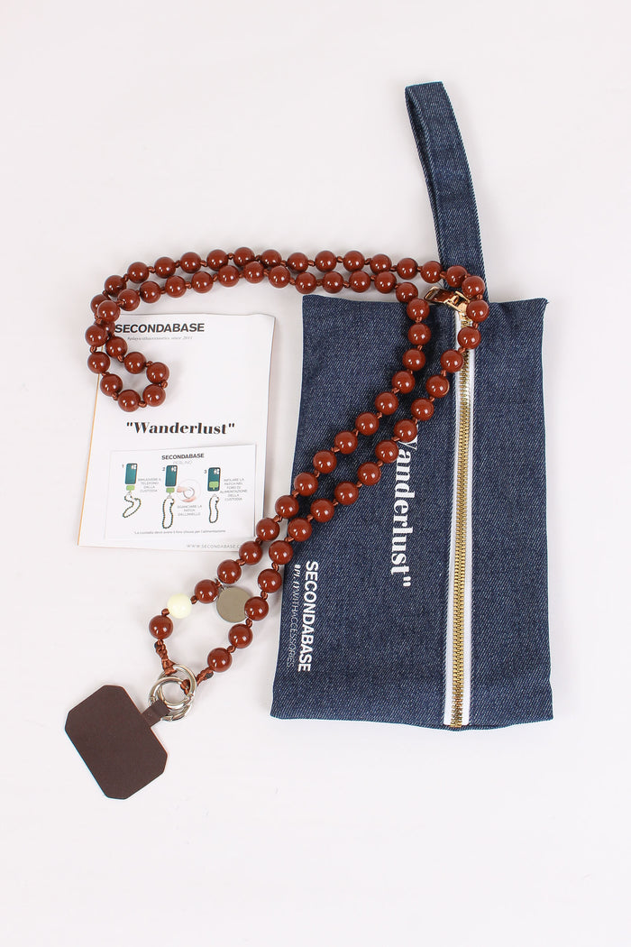 Portacellulare Perle Caramello-6