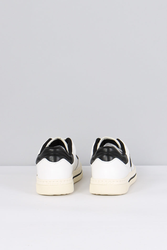 Mandy 01 Sneaker Logo Ricamo White/black-3