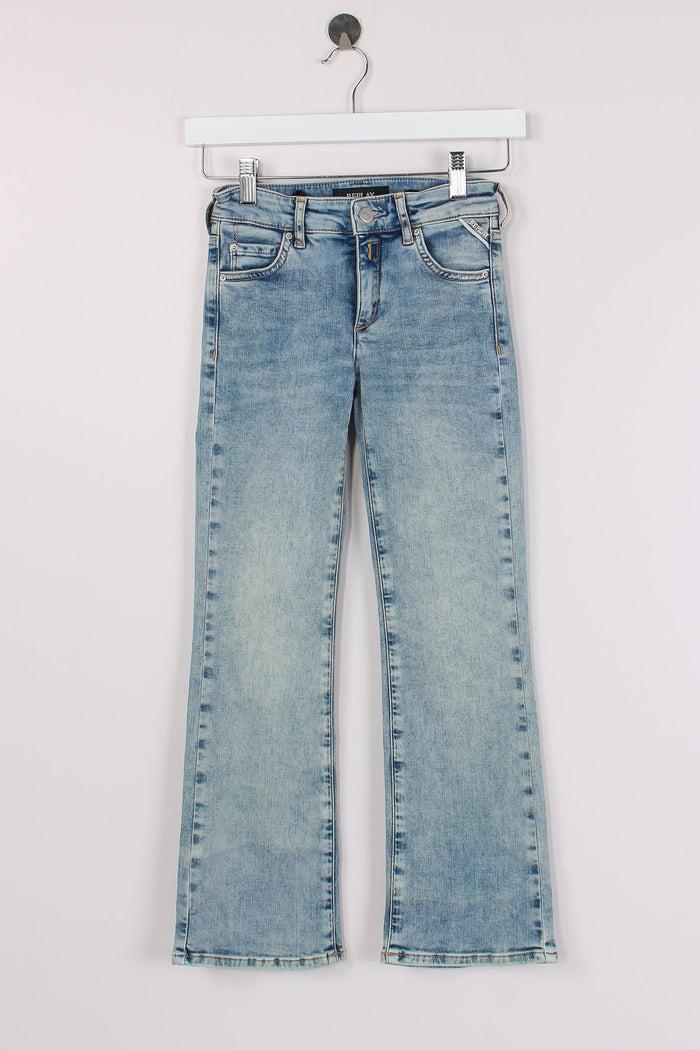 Denim Trombetta Elasticizzato Denim