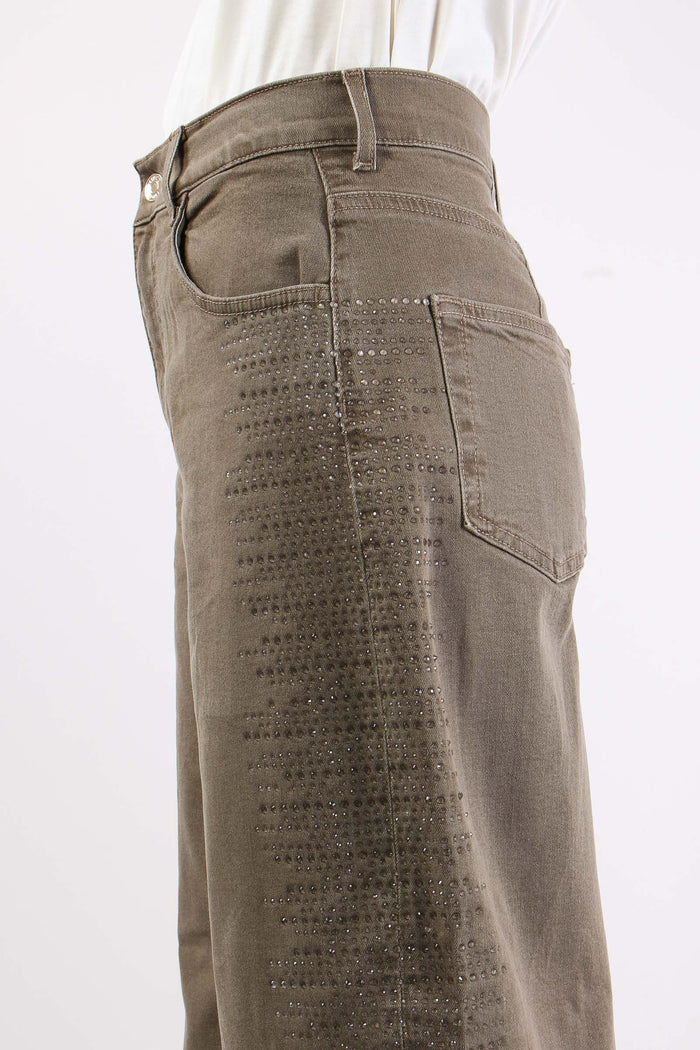Denim Balloon Strass Laterali Zenzero-6
