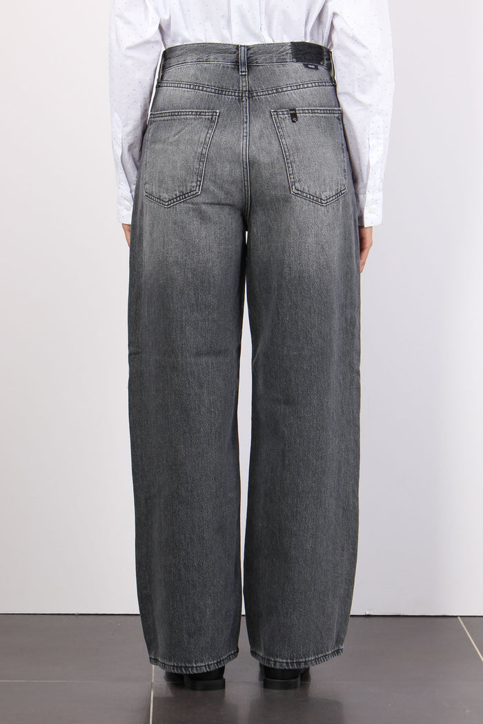 Jeans Baggy Wide Denim Grey Candy-4