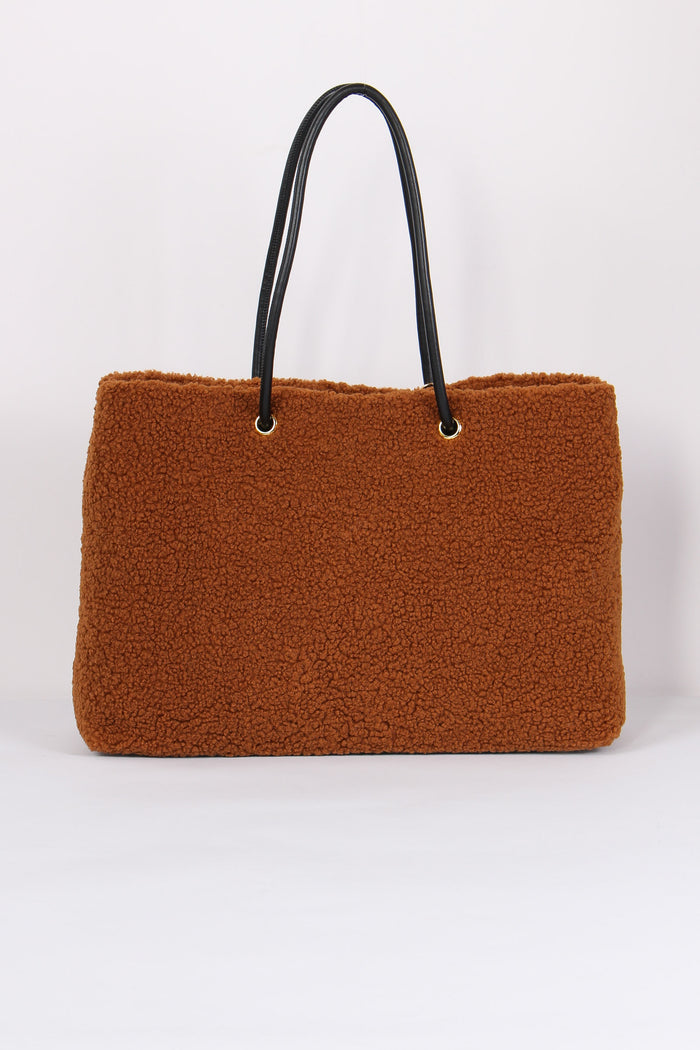 Ski Lounge Shopping Teddy Cuoio/nero-4