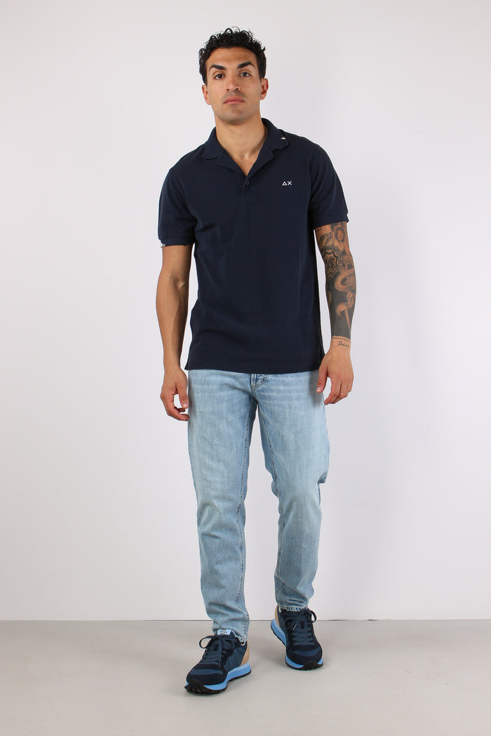 Polo Vintage Navy Blue-3